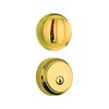 Brinks Commercial Brinks Push Pull Rotate Polished Brass Steel Deadbolt 23061-105